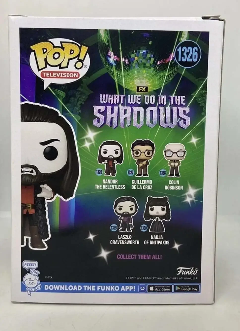 NEW Funko Pop! What We Do in The Shadows - Nandor #1326 ~ FAST FREE SHIPPING!